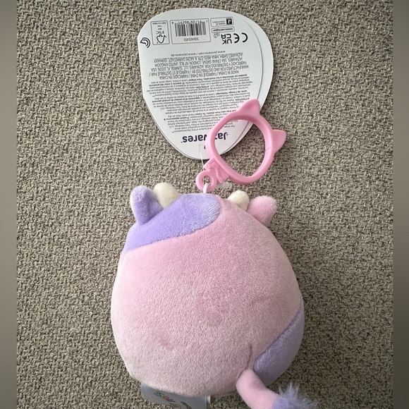 🇺🇸 NWT 🐮 3" Clip Patty the Cow Squishmallow Valentine’s Day - Picture 3 of 4